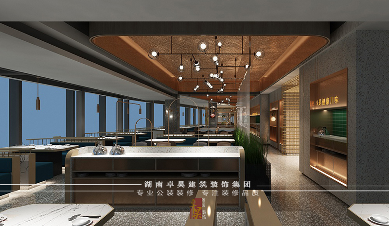 火锅小店装修设计效果13